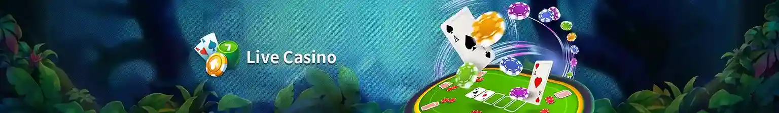 100jili live casino main lobby screen